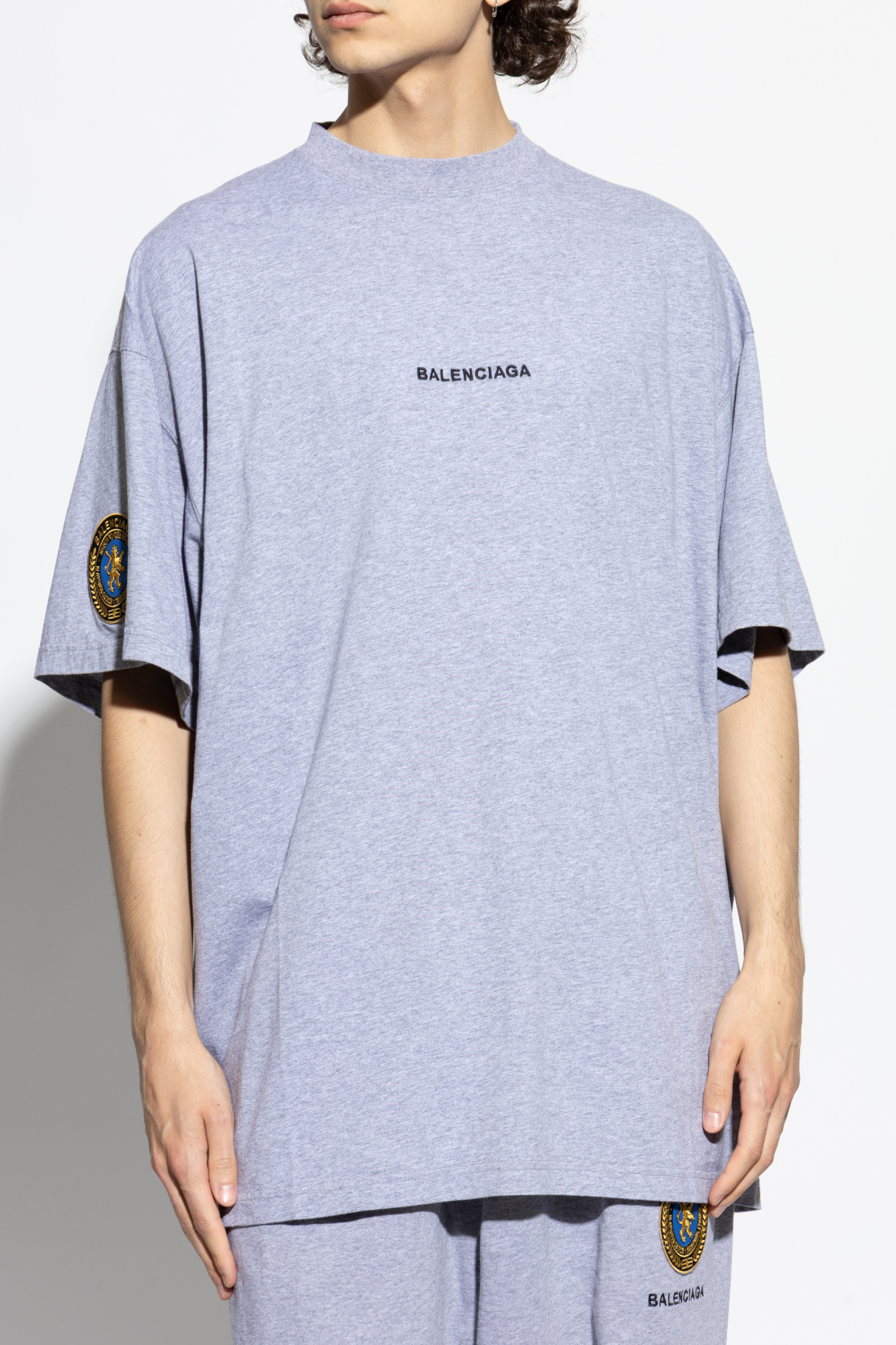 BALENCIAGA Pierced オーバーサイズTシャツ サイズ4 ブラック